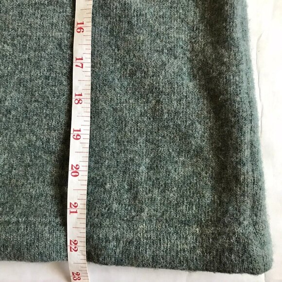 Vintage‎ Pendleton Sweater Men's M Green Lambswool Blend Pullover 1/4 Zip - Picture 5 of 6